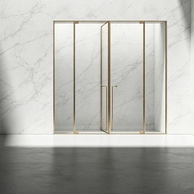 Straight Panel Shower