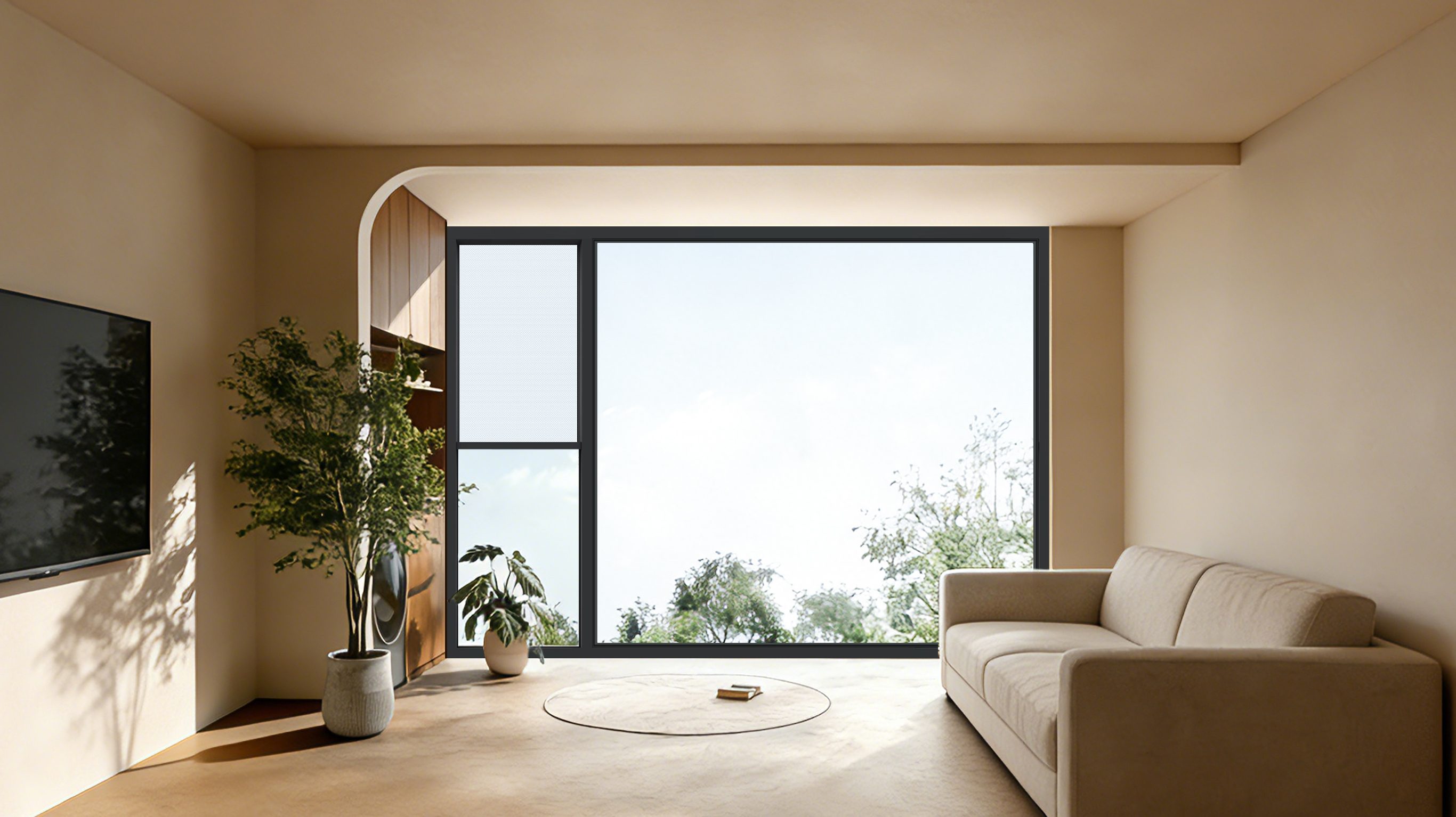 YT6 Micro Panoramic Lifting Window